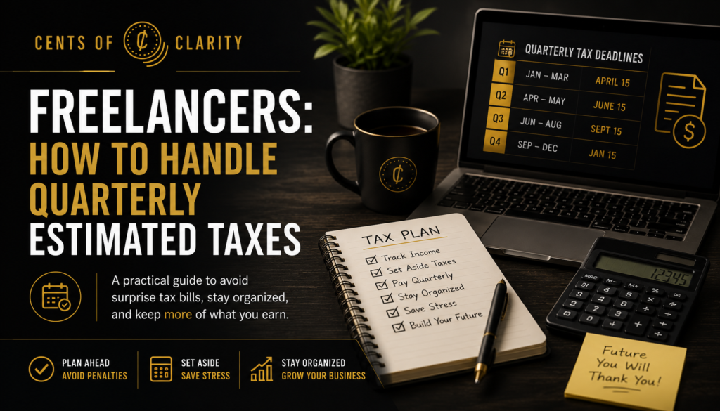 Freelancers: Quarterly Tax Estimates