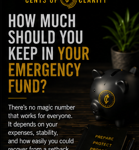 How Much Should You Keep in Your Emergency Fund?