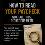 How to Read Your Paycheck (What All Those Deductions Mean)